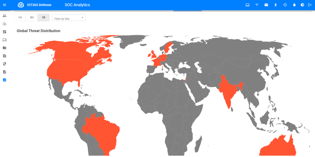 SOC -- Map View