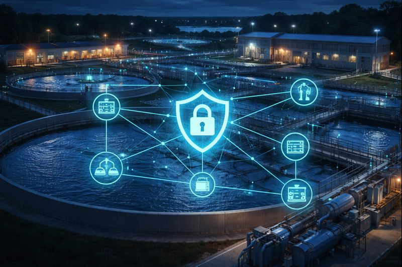 Utility, water cybersecurity